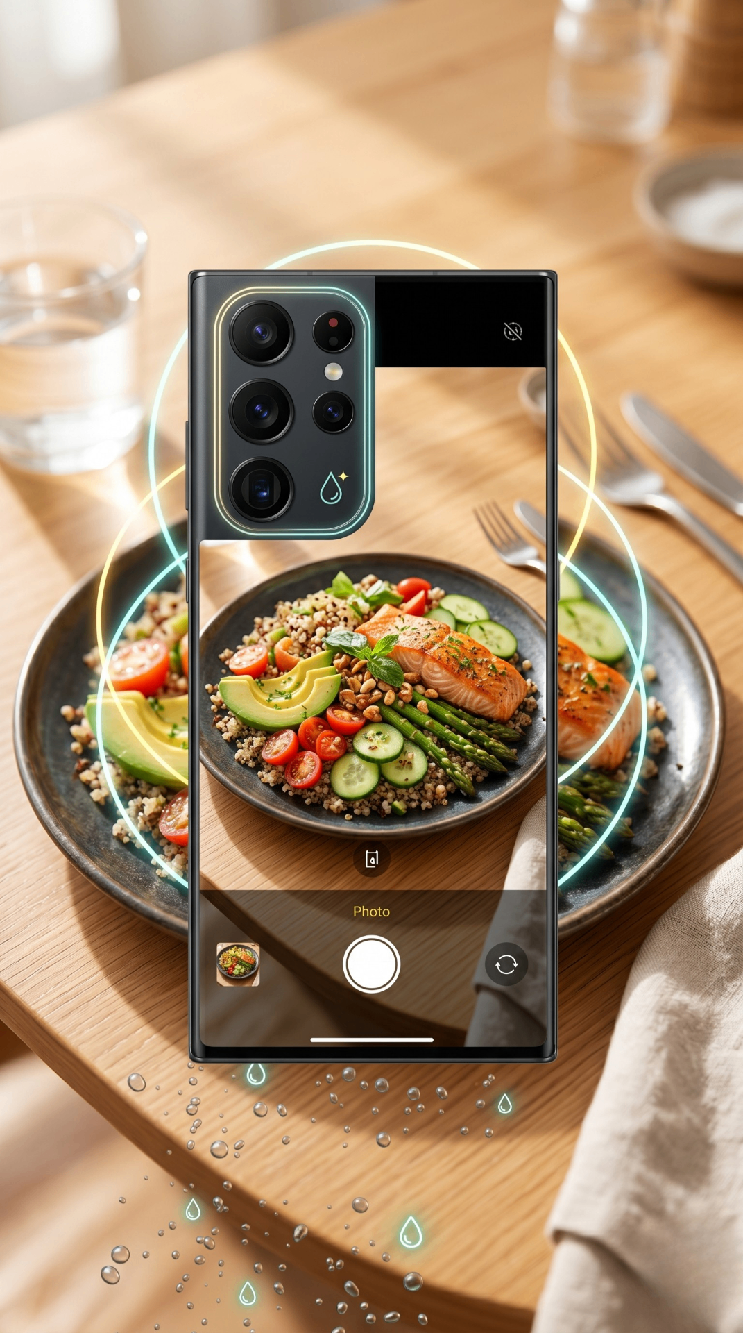 写真を送ると食べ物の糖質量がすぐわかる